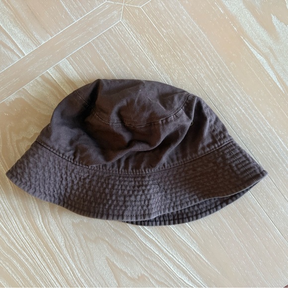 Newhattan|Chocolate Brown Bucket Hat,100% cotton size large•••Boho hippie style - Picture 5 of 7